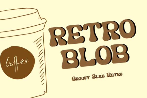 Retroblob Font - Featured Image