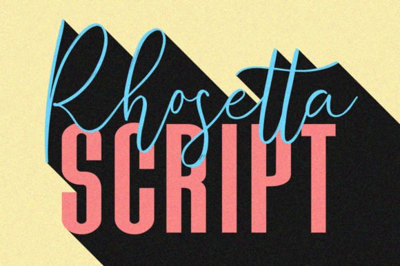 Rhosetta Script Font - Featured Image