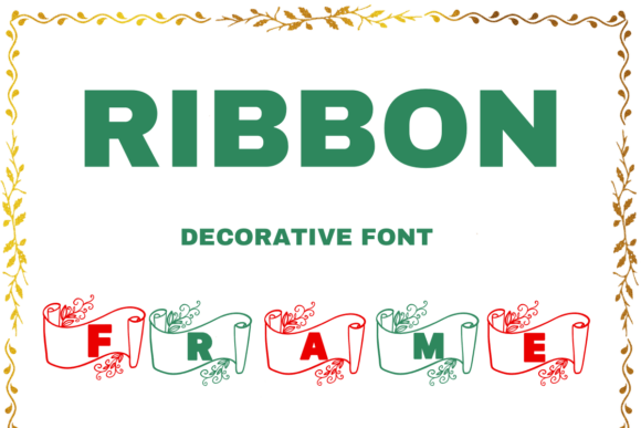 Ribbon Frame Font Download for Desktop