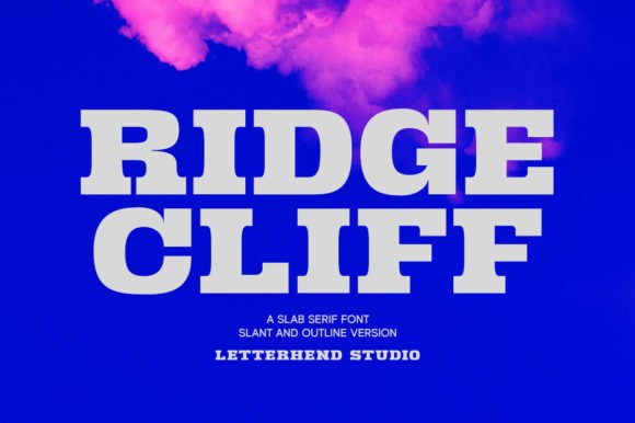 Ridge Cliff Font - Featured Image