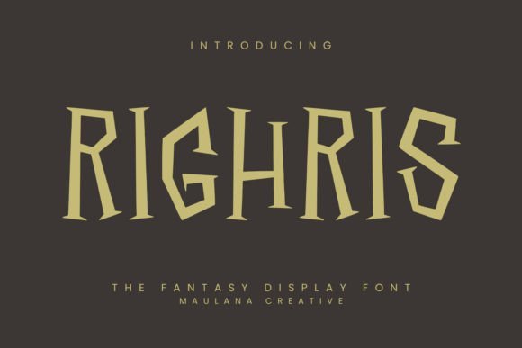 Righris Font - Featured Image