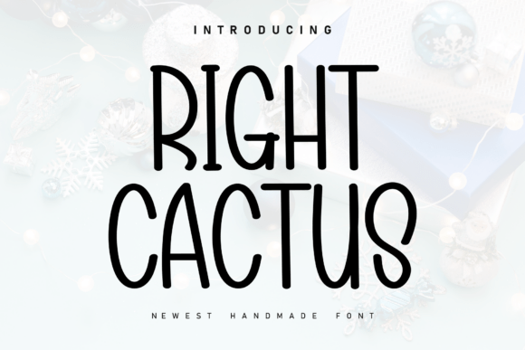 Right Cactus Font - Featured Image