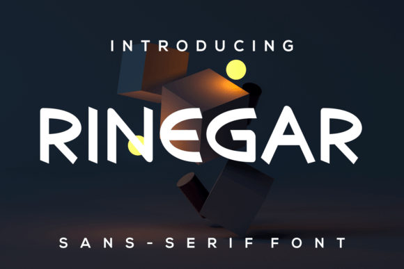 Rinegar Font - Featured Image