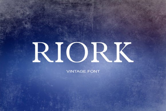 Riork Font - Featured Image