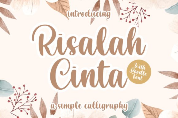 Risalah Cinta Font - Featured Image