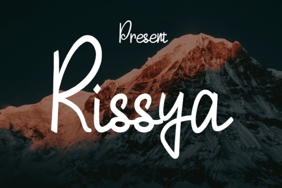 Rissya Font Download for Desktop
