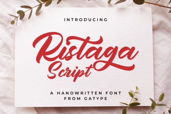 Ristaga Script Font Download for Desktop