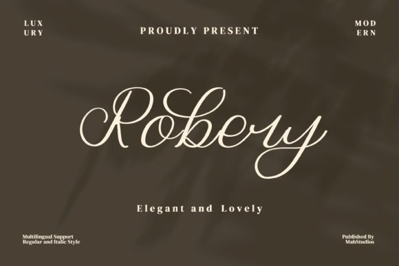 Robery Font Download for Desktop