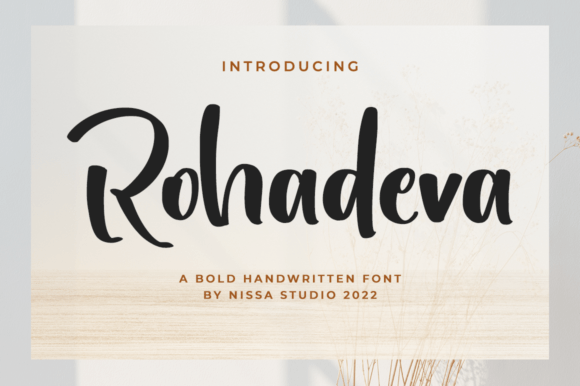 Rohadeva Font - Featured Image