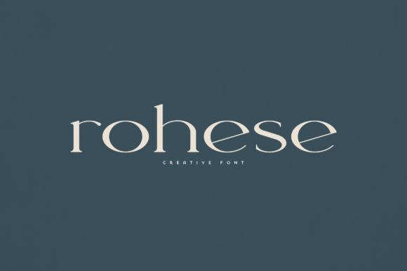 Rohese Font - Featured Image