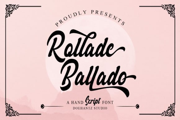 Rollade Ballado Font Download for Desktop