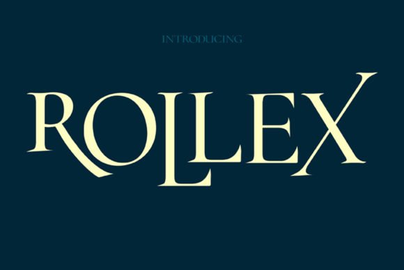 Rollex Font Download for Desktop
