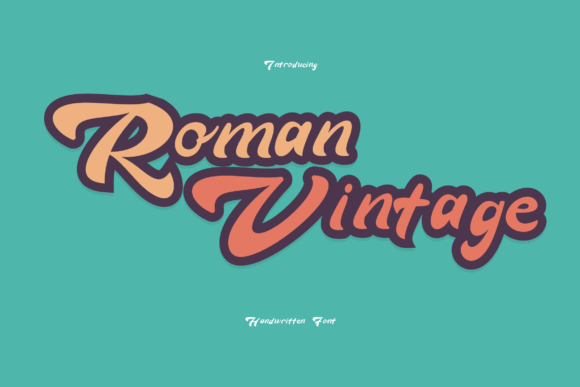 Roman Vintage Font Download for Desktop