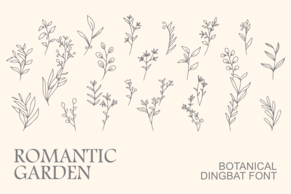 Romantic Garden Font Download for Desktop