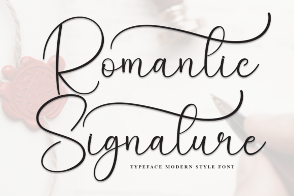 Romantic Signature Font Download for Desktop
