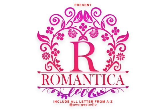 Romantica Monogram Font - Featured Image