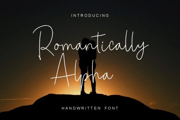 Romantically Alpha Font - Featured Image