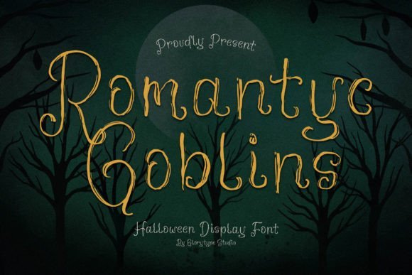 Romantyc Goblins Font - Featured Image