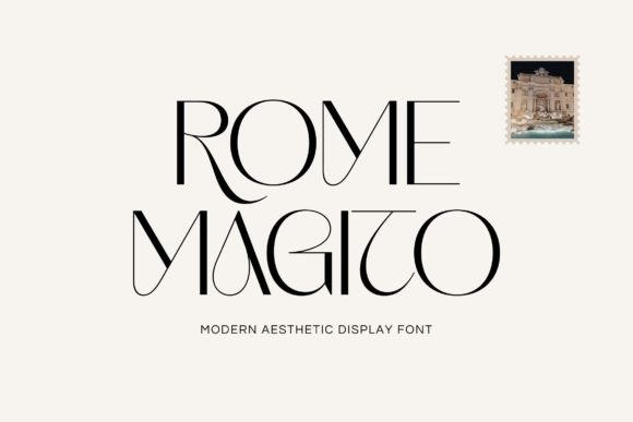 Rome Magito Font - Featured Image