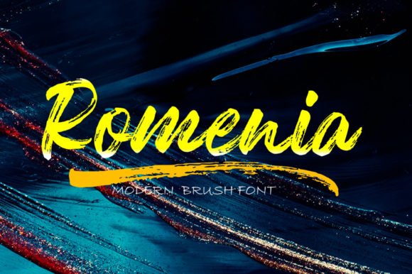 Romenia Font - Featured Image