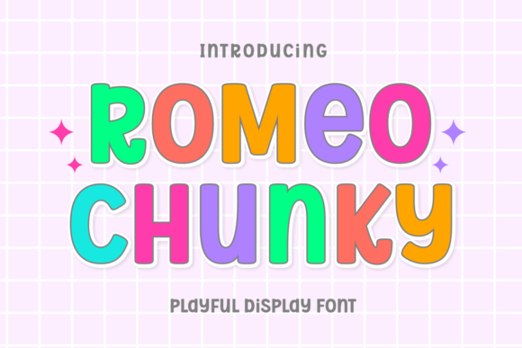 Romeo Chunky Font - Featured Image