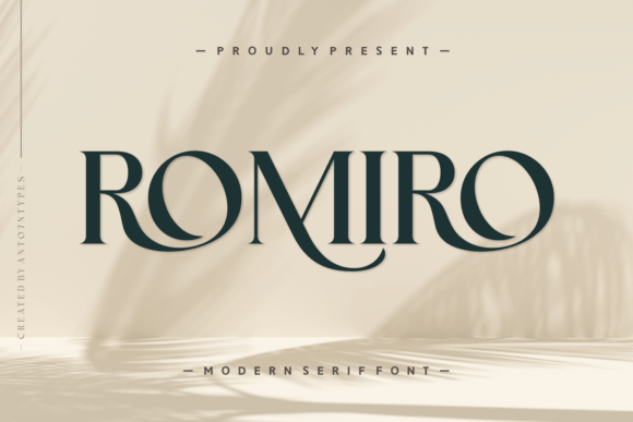 Romiro Font - Featured Image