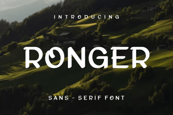 Ronger Font Download for Desktop