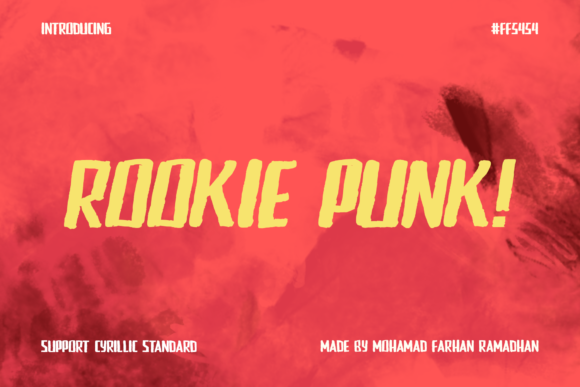 Rookie Punk Font Download for Desktop