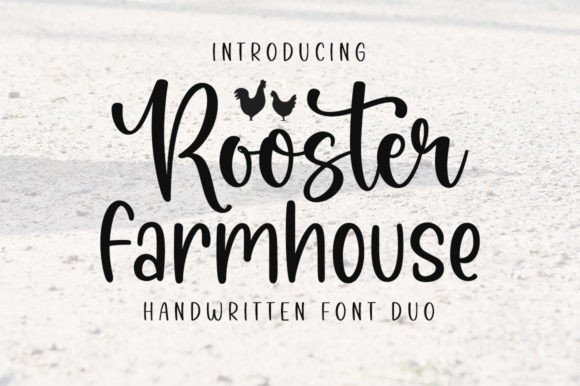Rooster Farmhouse Duo Font Download for Desktop
