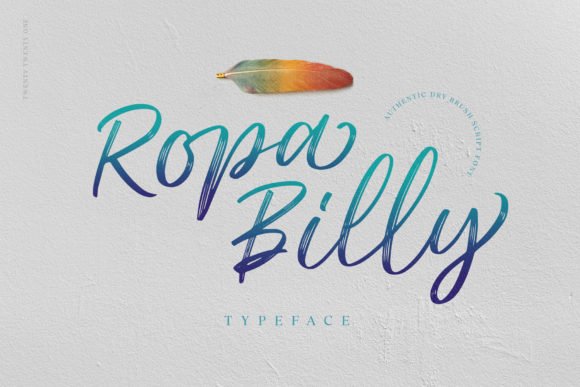 Ropa Billy Font - Featured Image