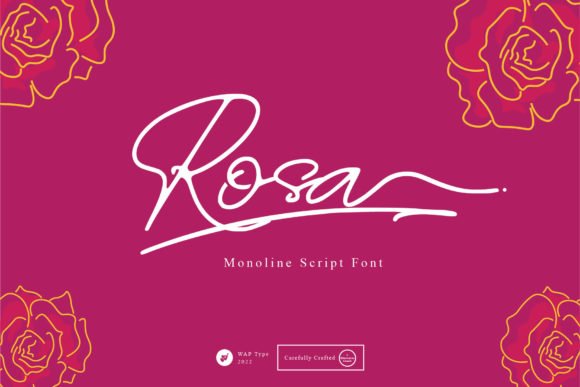 Rosa Signature Font Download for Desktop
