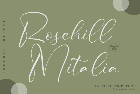 Rosehill Mitalia Font Download for Desktop