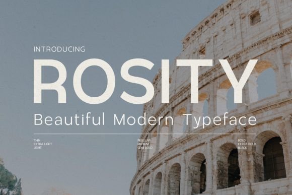 Rosity Font Download for Desktop