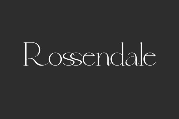 Rossendale Font Download for Desktop