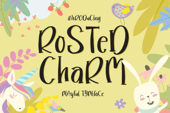 Rosted Charm Font - Featured Image