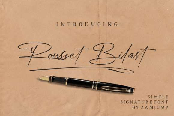 Rousset Bilast Font - Featured Image