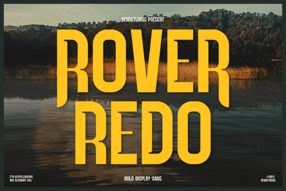 Rover Redo Font - Featured Image