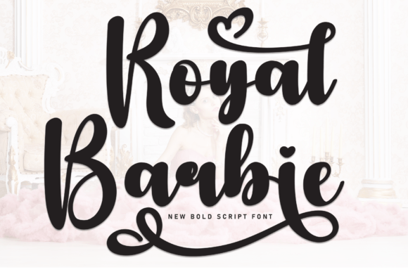 Royal Barbie Font - Featured Image