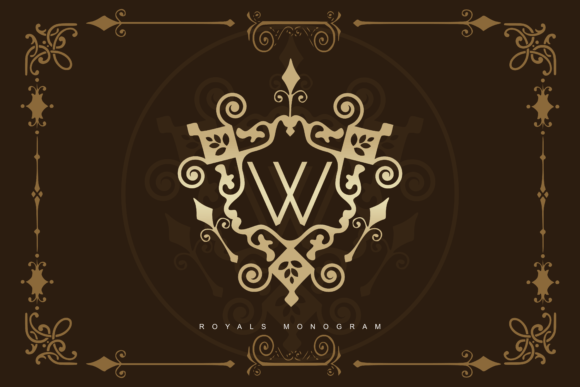 Royals Monogram Font Download for Desktop