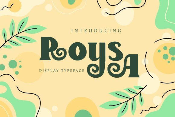 Roysa Font - Featured Image