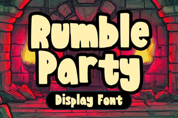 Rumble Party Font - Featured Image