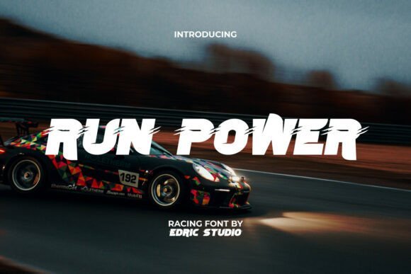 Run Power Font - Featured Image