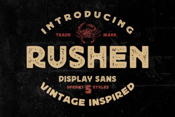 Rushen Font Download for Desktop