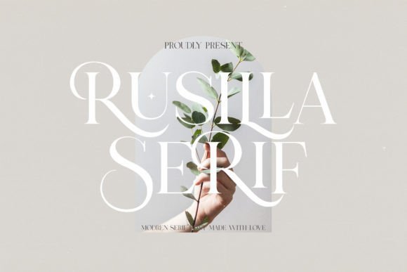 Rusilla Serif Font - Featured Image