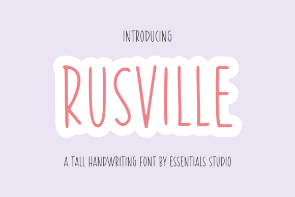 Rusville Font - Featured Image