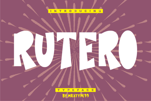 Rutero Font - Featured Image