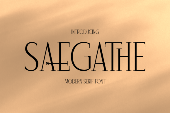 Saegathe Font - Featured Image