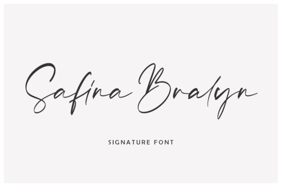 Safina Bralyn Font - Featured Image