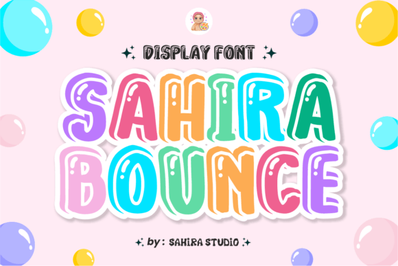 Sahira Bounce Font - Featured Image