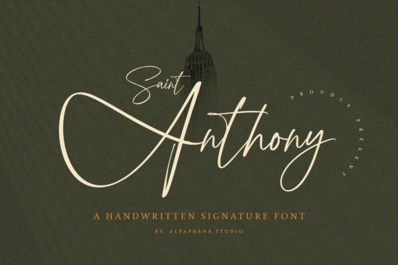Saint Anthony Font Download for Desktop